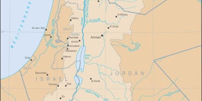 Зураг Иордан голын дээр дэлхийн